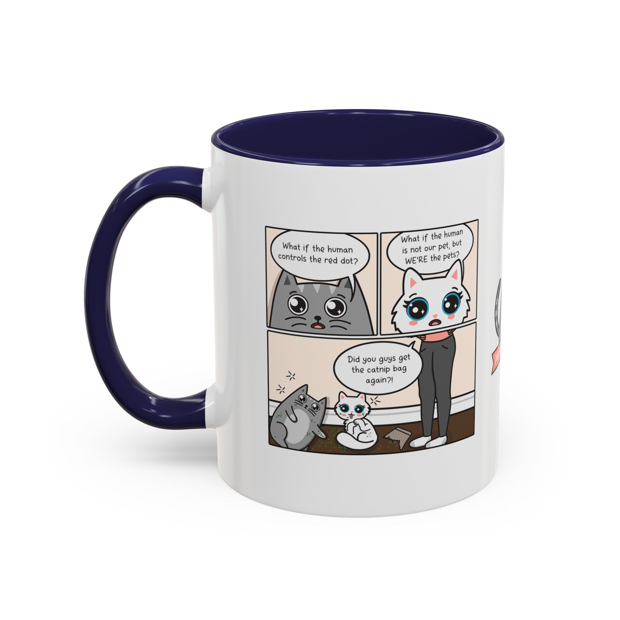 Catnip Trip Cat Comic Mug